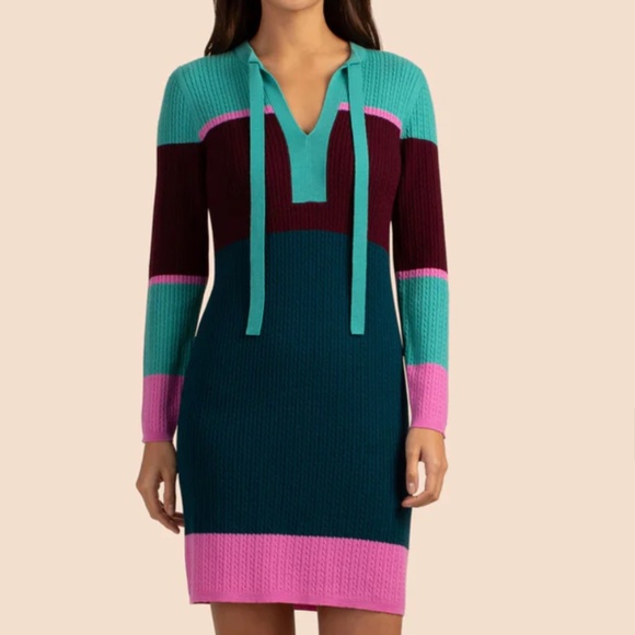 Sag Harbor 100% Merino Wool Dress from Trina Turk - Picture 1 of 9